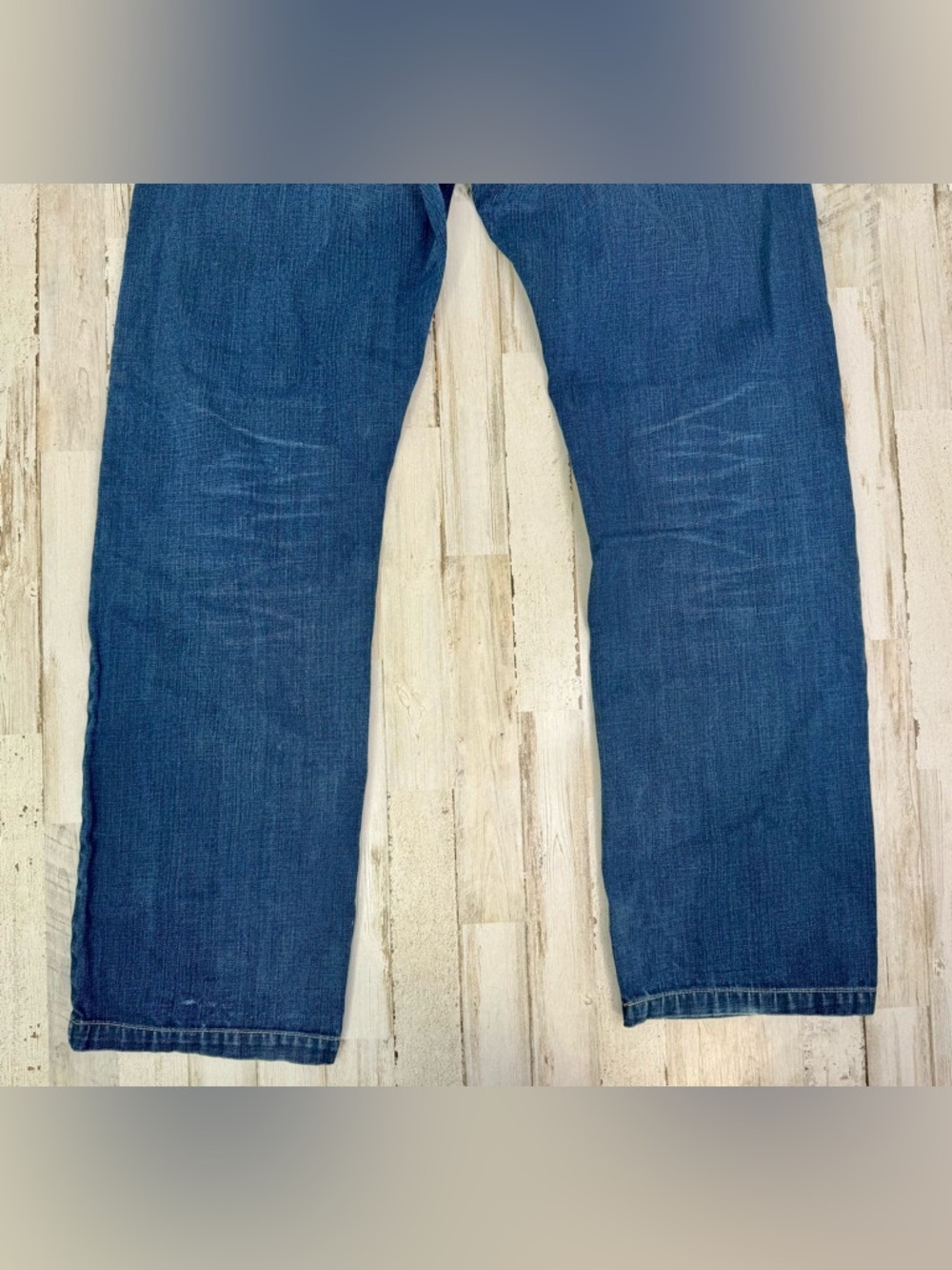 Vintage Levis 514 Pants Jeans Men 36x32 Denim Stretch Blue Straight - Picture 13 of 13